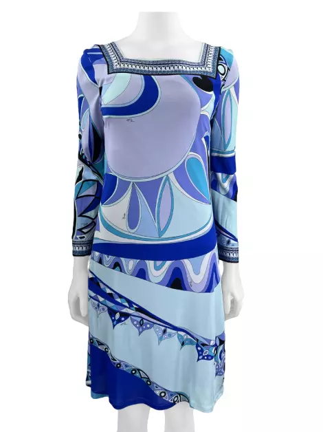 Vestido Emilio Pucci Curto Estampado
