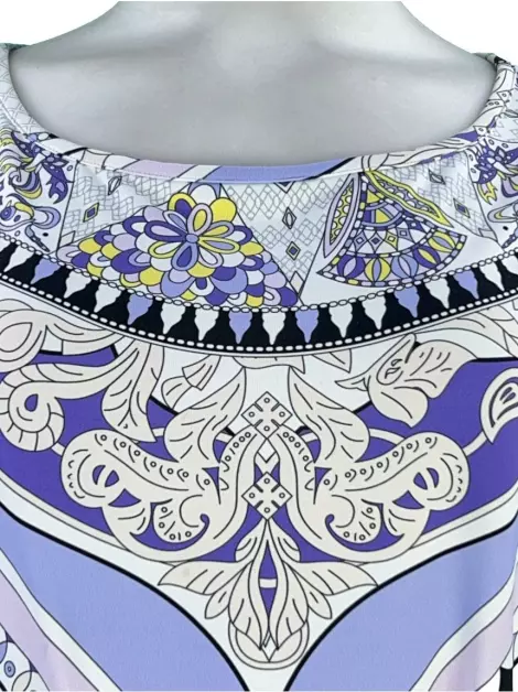 Vestido Emilio Pucci Curto Estampado