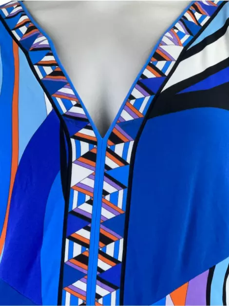 Vestido Emilio Pucci Curto Estampado