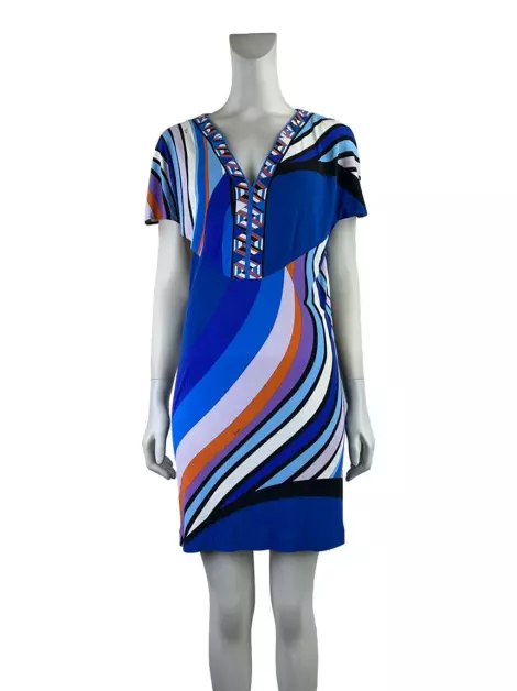 Vestido Emilio Pucci Curto Estampado