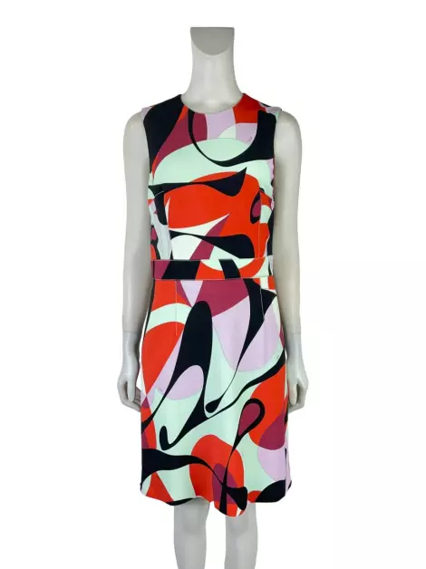 Vestido Emilio Pucci Curto Estampado