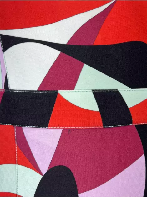 Vestido Emilio Pucci Curto Estampado