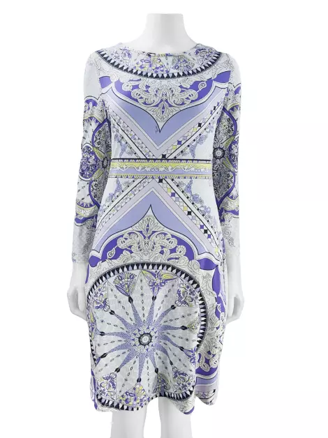 Vestido Emilio Pucci Seda Estampado