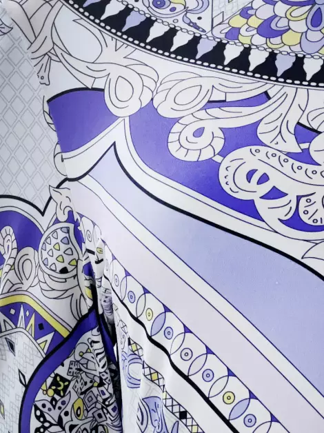 Vestido Emilio Pucci Seda Estampado