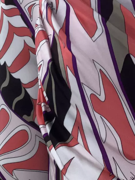 Vestido Emilio Pucci Tecido Estampado