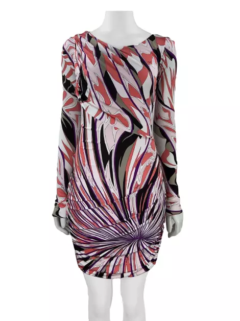 Vestido Emilio Pucci Tecido Estampado