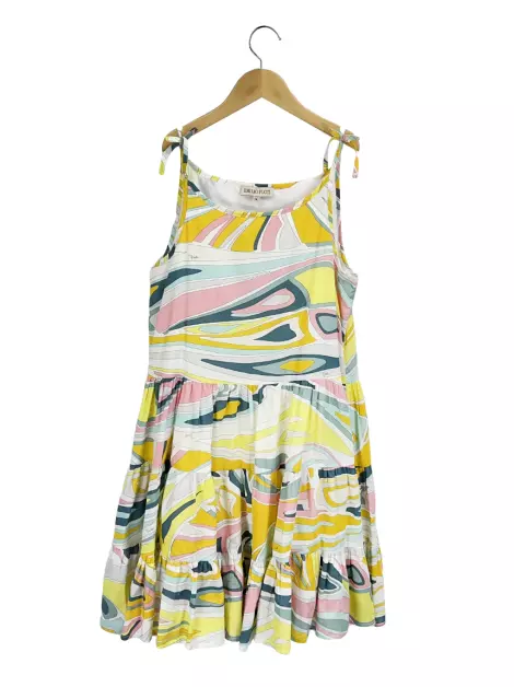 Vestido Emilio Pucci Tecido Estampado