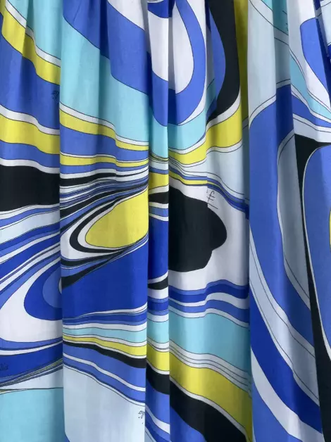 Vestido Emilio Pucci Tecido Estampado