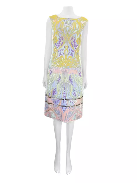 Vestido Emilio Pucci Tecido Estampado
