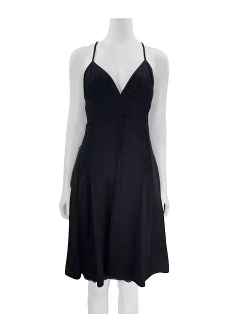 Vestido Emporio Armani Curto Seda