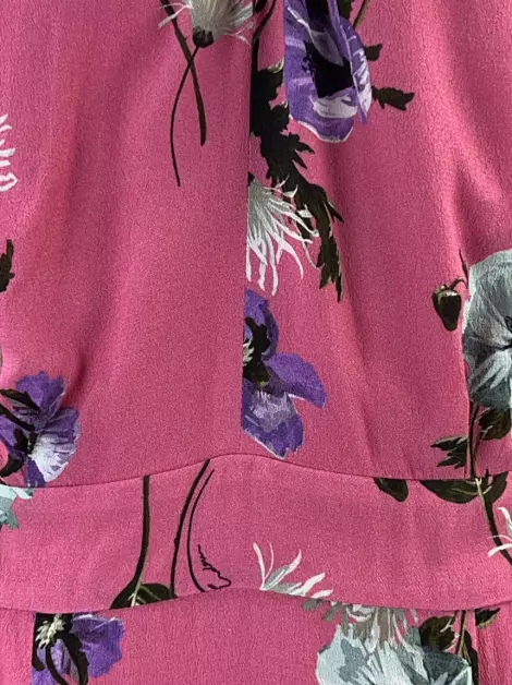 Vestido Erdem Tecido Rosa