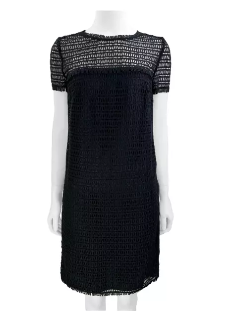 Vestido Escada Texturizado Preto