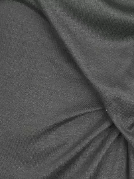 Vestido Escada Transpassado Preto