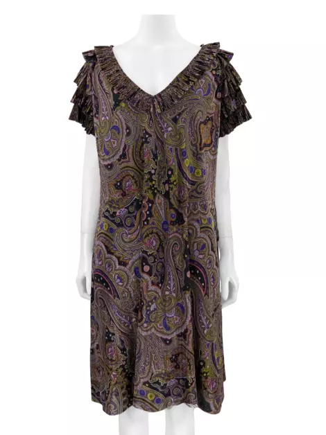 Vestido Etro Tecido Estampado