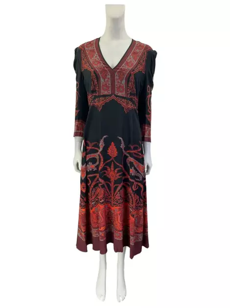 Vestido Etro Midi Estampado
