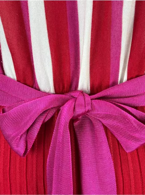 Vestido Eva Tricot Tricolor