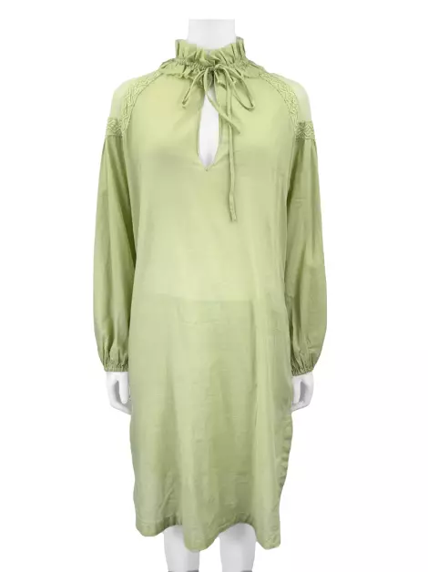 Vestido Fabiana Milazzo Curto Verde