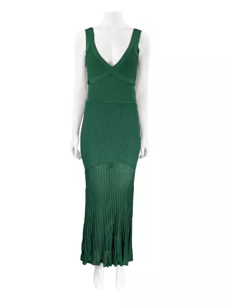 Vestido Fabiana Milazzo Tricot Verde
