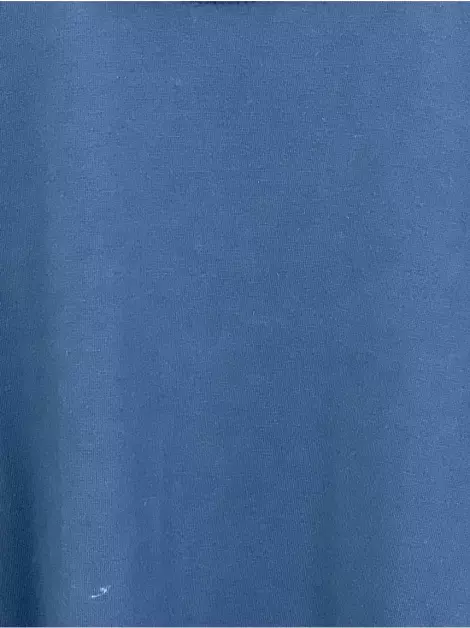 Vestido Fábula Estampa Azul Marinho