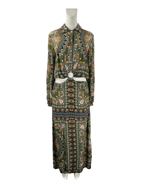 Vestido Farm Tecido Estampado Floral