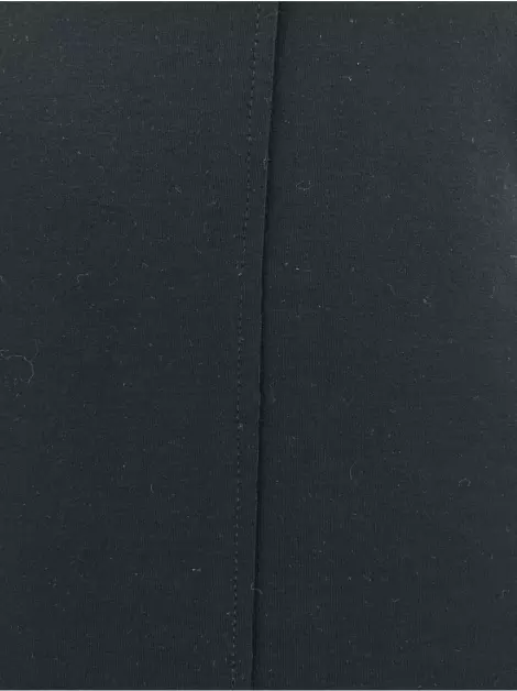 Vestido Fit Tecido Preto