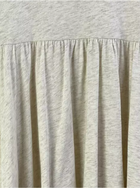 Vestido GAP Kids Tecido Off-White