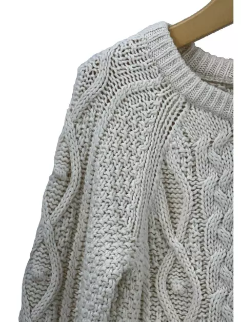 Vestido GAP Tricot Off White