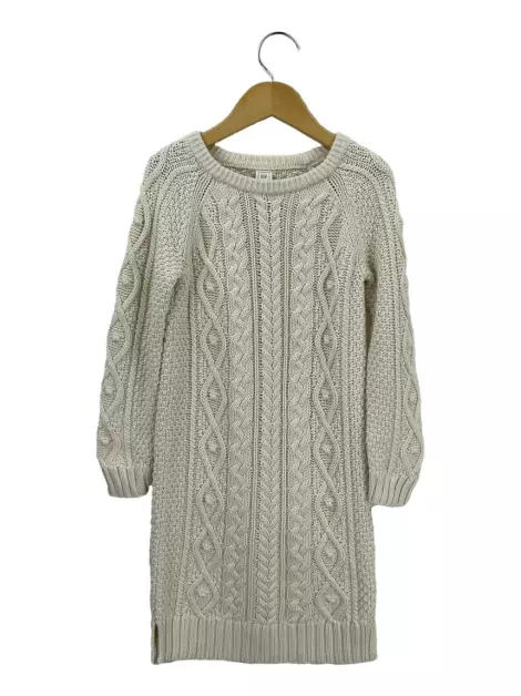 Vestido GAP Tricot Off White