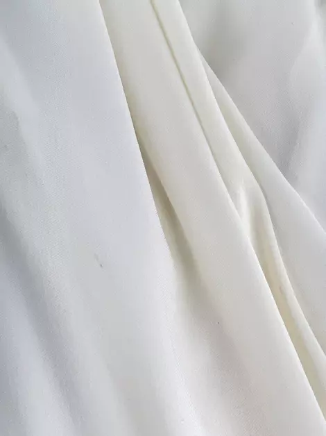 Vestido Giorgio Armani Seda Off White