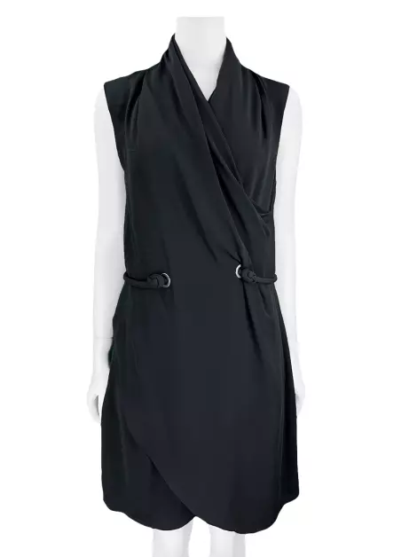 Vestido Giorgio Armani Seda Pretoo