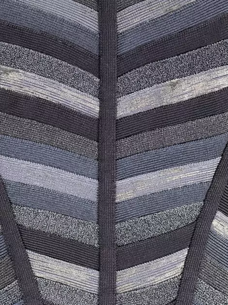 Vestido Hervé Léger Bandagem Multicolor