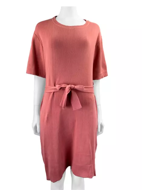 Vestido Huis Clos Tricot Malva