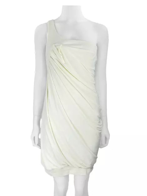 Vestido Iódice Assimétrico Off White