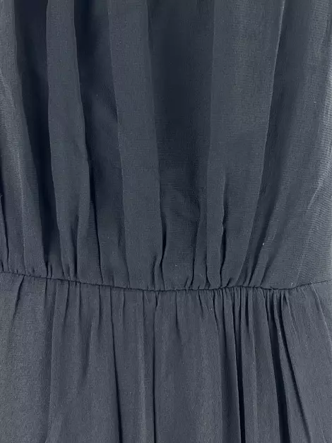 Vestido Iódice Georgete Longo Preto