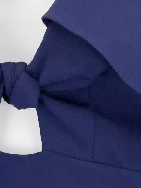 Vestido Iorane Babados Azul