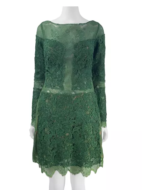 Vestido Iorane Renda Verde