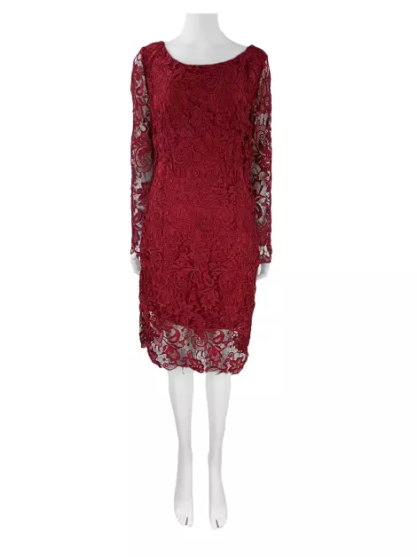 Vestido Iorane Renda Vermelha