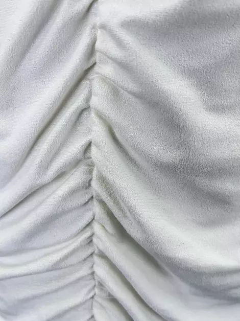 Vestido Iorane Veludo Branco