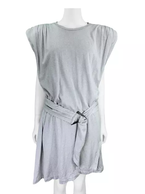 Vestido Iro Curto Cinza