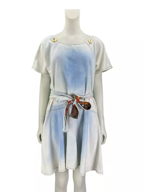Vestido Isabela Capeto Curto Jeans