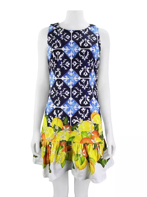 Vestido Isolda Tecido Estampado