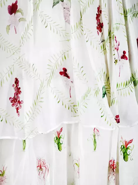Vestido Isolda Tecido Estampado