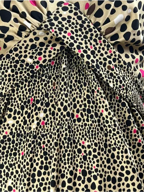 Vestido Issa London Malha Estampada