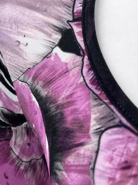 Vestido Just Cavalli Manga Longa Estampado