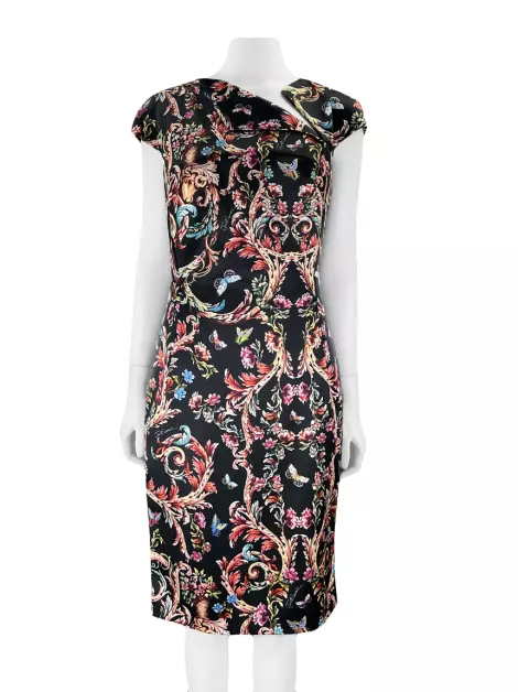 Vestido Just Cavalli Tecido Estampado