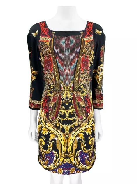 Vestido Just Cavalli Tecido Estampado