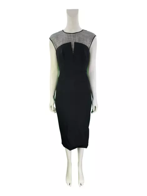 Vestido Karen Millen Midi Preto