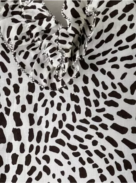 Vestido Kate Spade Linho Off-White