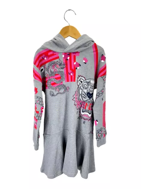 Vestido Kenzo Tecido Estampado