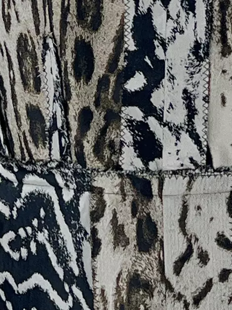 Vestido Lanvin Curto Animal Print